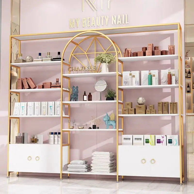 custom.Funroad Rak Display Kos - Luxury Skincare Shop ulasan dan harga